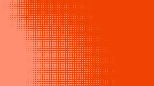 Dots Halftoon Oranje Kleurpatroon Gradiënt Textuur Met Technologie Digitale Achtergrond — Stockfoto