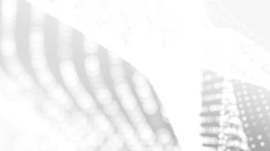 Nokta beyaz dalgalı ışık teknolojisi dokusu arka plan. Soyut büyük veri dijital konsepti. 3d oluşturma.