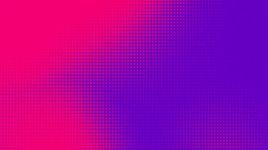 Noktalar yarım ton mor pembe renk desenli, teknolojik dijital arka planlı. Doğa grafik tasarımlı pop sanat çizgi romanları.