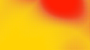 Noktalar yarım ton turuncu sarı renk desenli, teknolojik dijital arkaplanlı. Noktalar, yaz arkaplanlı sanat çizgi romanları.. 