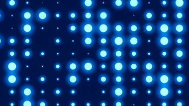 Nokta beyaz desenli ekran ışık eğimli doku arka planına öncülük etti. Soyut teknoloji büyük veri dijital arkaplanı. 3d oluşturma.