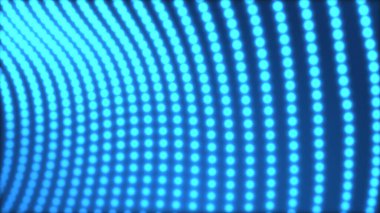 Nokta mavi dalga ışık ekran gradyan doku arkaplanı. Soyut teknoloji büyük veri dijital arkaplanı. 3d oluşturma.