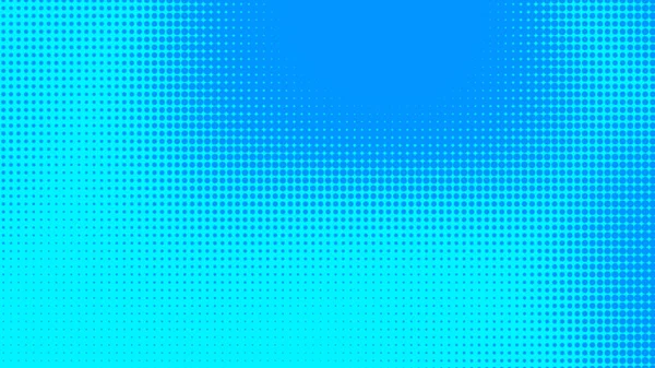 Puntini Mezzitoni Blu Texture Gradiente Modello Colore Con Tecnologia Sfondo — Foto Stock