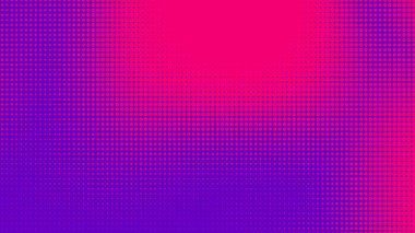 Noktalar yarım ton mor pembe renk desenli, teknolojik dijital arka planlı. Doğa grafik tasarımlı pop sanat çizgi romanları.