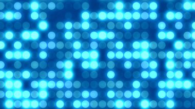 Nokta beyaz desenli ekran ışık eğimli doku arka planına öncülük etti. Soyut teknoloji büyük veri dijital arkaplanı. 3d oluşturma.