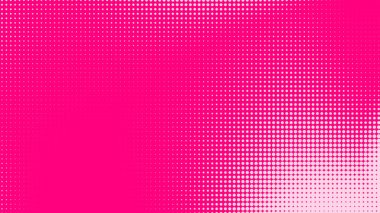 Nokta pembe desenli doku arkaplanı. Soyut illüstrasyon pop sanat yarım ton ve retro tarzı. yaratıcı tasarım sevgililer günü konsepti,