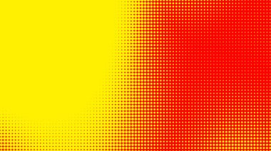 Noktalar yarım ton turuncu sarı renk desenli, teknolojik dijital arkaplanlı. Noktalar, yaz arkaplanlı sanat çizgi romanları..