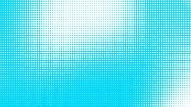 Noktalar yarım ton beyaz mavi renk desenli, teknolojik dijital arka planlı. Noktalar, yaz arkaplanlı sanat çizgi romanları.. 