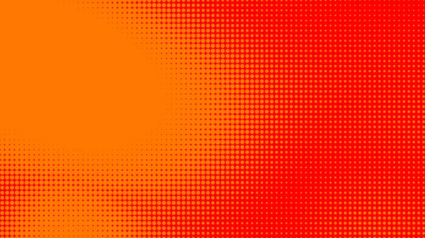 Pontok Féltónusú Narancs Színű Minta Gradiens Textúra Technológia Digitális Háttérrel — Stock Fotó