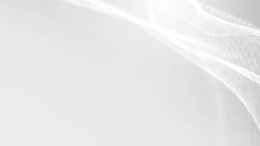 Nokta beyaz dalgalı ışık teknolojisi dokusu arka plan. Soyut büyük veri dijital konsepti. 3d oluşturma.