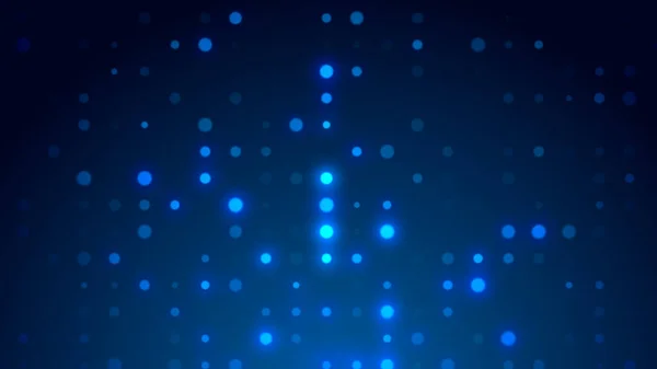 Dot  white blue pattern screen led light gradient texture background. Abstract  technology big data digital background. 3d rendering.