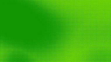 Noktalar yarım ton yeşil renk desenli, teknolojik dijital arka planlı. Noktalar doğa grafik tasarımı ile sanat çizgi romanları patlatır.