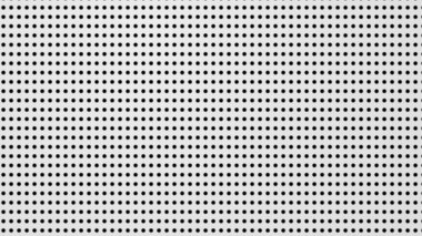 Nokta beyaz, siyah desenli arka plan. Soyut teknoloji büyük veri dijital konsepti. 3d oluşturma.