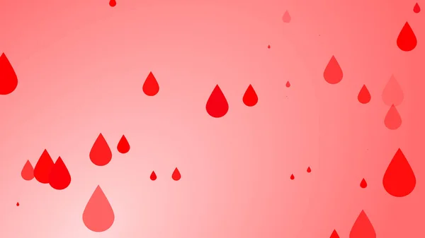 Medische Gezondheid Rode Bloeddruppel Patroon Achtergrond Abstracte Gezondheidszorg Voor Wereldbloeddonordag — Stockfoto