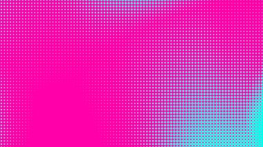 Noktalar yarım ton yeşil pembe renk desenli, teknolojik dijital arka planlı. Noktalar, yaz arkaplanlı sanat çizgi romanları.. 