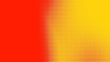 Noktalar yarım ton turuncu sarı renk desenli, teknolojik dijital arkaplanlı. Noktalar, yaz arkaplanlı sanat çizgi romanları.. 