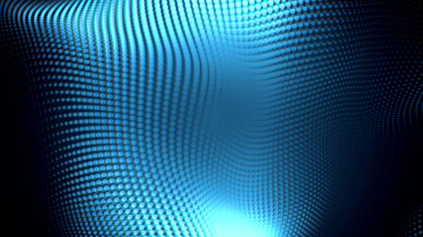 Точка Біло Блакитної Хвилі Світлодіодний Градієнт Текстури Фону Анотація Технології — стокове фото