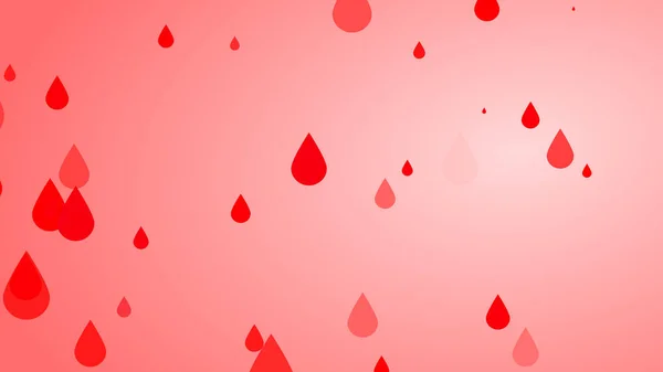 Medizinische Gesundheit Roten Blutstropfen Muster Hintergrund Abstrakte Gesundheitsfürsorge Zum Weltblutspendertag — Stockfoto