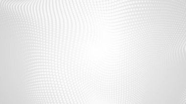 Nokta beyaz dalgalı ışık teknolojisi dokusu arka plan. Soyut büyük veri dijital konsepti. 3d oluşturma.