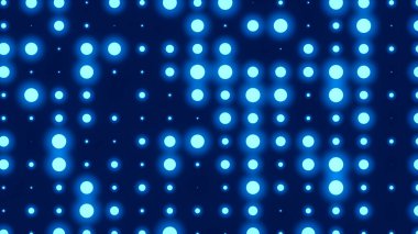 Nokta beyaz desenli ekran ışık eğimli doku arka planına öncülük etti. Soyut teknoloji büyük veri dijital arkaplanı. 3d oluşturma.