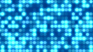 Nokta beyaz desenli ekran ışık eğimli doku arka planına öncülük etti. Soyut teknoloji büyük veri dijital arkaplanı. 3d oluşturma.