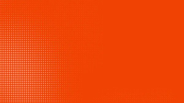 Textura Degradado Patrón Color Naranja Medio Tono Puntos Con Tecnología — Foto de Stock