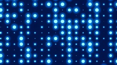 Nokta beyaz desenli ekran ışık eğimli doku arka planına öncülük etti. Soyut teknoloji büyük veri dijital arkaplanı. 3d oluşturma.