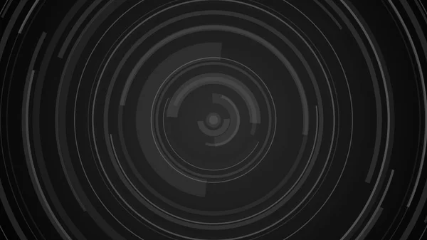 Circle black gray technology Hi-tech  dark background. Abstract graphic digital future concept design.