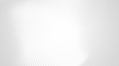 Nokta beyaz dalgalı ışık teknolojisi dokusu arka plan. Soyut büyük veri dijital konsepti. 3d oluşturma.