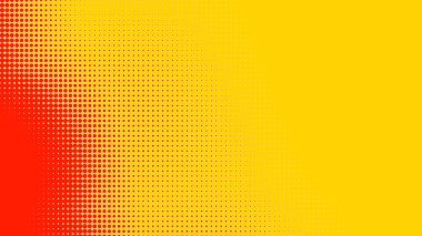 Noktalar yarım ton turuncu sarı renk desenli, teknolojik dijital arkaplanlı. Noktalar, yaz arkaplanlı sanat çizgi romanları.. 