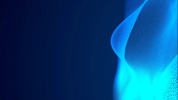 Kropka Niebieska Fala Światło Ekran Gradientowy Tekstury Tła Technologia Abstrakcyjna — Zdjęcie stockowe