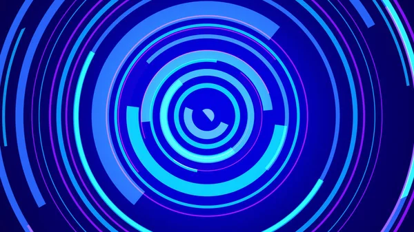 Mavi neon ışık teknolojisi. Yüksek teknoloji karanlık arka plan. Soyut grafik dijital gelecek konsept tasarımı.