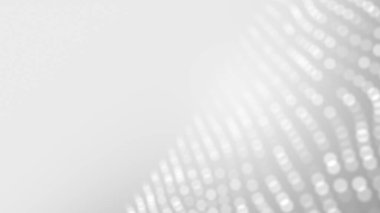 Nokta beyaz dalgalı ışık teknolojisi dokusu arka plan. Soyut büyük veri dijital konsepti. 3d oluşturma.