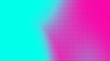 Noktalar yarım ton yeşil pembe renk desenli, teknolojik dijital arka planlı. Noktalar, yaz arkaplanlı sanat çizgi romanları.. 