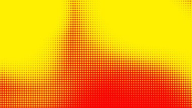 Noktalar yarım ton turuncu sarı renk desenli, teknolojik dijital arkaplanlı. Noktalar, yaz arkaplanlı sanat çizgi romanları..