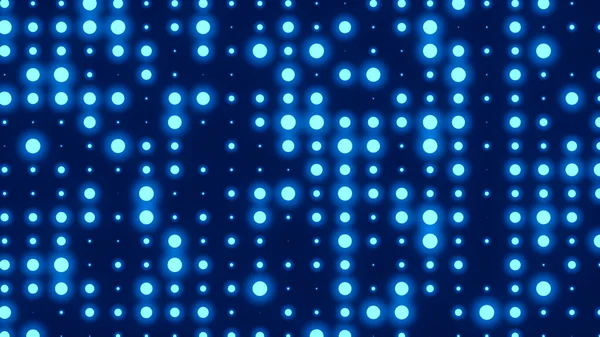 Nokta beyaz desenli ekran ışık eğimli doku arka planına öncülük etti. Soyut teknoloji büyük veri dijital arkaplanı. 3d oluşturma.