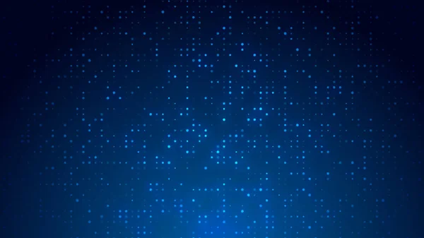 Dot White Blue Pattern Screen Led Light Gradient Texture Background — Stock Photo, Image