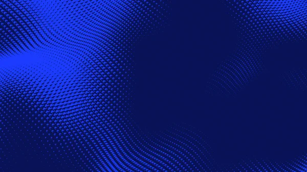 Dot Blue Wave Light Screen Gradient Texture Background Abstract Technology — Stock Photo, Image