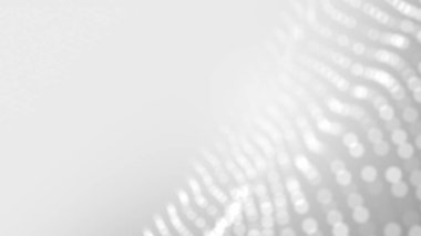 Nokta beyaz dalgalı ışık teknolojisi dokusu arka plan. Soyut büyük veri dijital konsepti. 3d oluşturma.