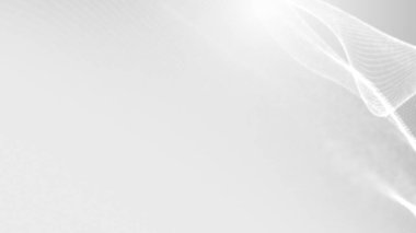 Nokta beyaz dalgalı ışık teknolojisi dokusu arka plan. Soyut büyük veri dijital konsepti. 3d oluşturma.