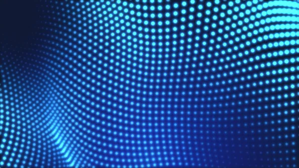 Dot blue wave light screen gradient texture background. Abstract  technology big data digital background. 3d rendering.