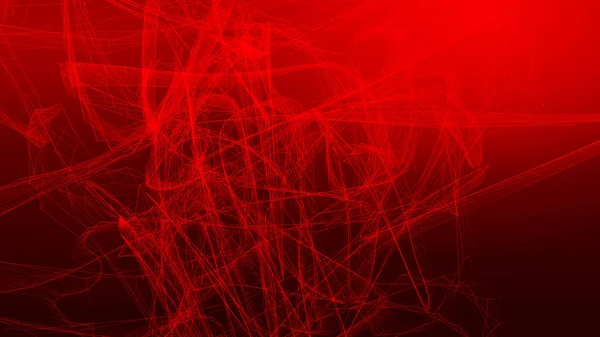 Chyba Sítě Tmavé Pozadí Červené Vlny Abstraktní Technologie Velké Digitální — Stock fotografie