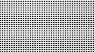 Nokta beyaz, siyah desenli arka plan. Soyut teknoloji büyük veri dijital konsepti. 3d oluşturma.