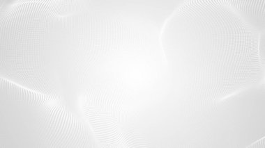 Nokta beyaz dalgalı ışık teknolojisi dokusu arka plan. Soyut büyük veri dijital konsepti. 3d oluşturma.