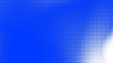 Noktalar yarım ton beyaz mavi renk desenli, teknolojik dijital arka planlı. Noktalar, yaz arkaplanlı sanat çizgi romanları.. 