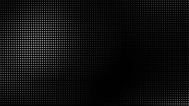 Nokta beyaz desenli doku arkaplanı. Soyut pop sanatının yarım ton ve retro tarzı.