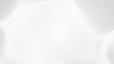 Nokta beyaz dalgalı ışık teknolojisi dokusu arka plan. Soyut büyük veri dijital konsepti. 3d oluşturma.