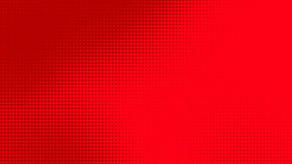Pontok Féltónusú Piros Színű Minta Gradiens Textúra Technológia Digitális Háttérrel — Stock Fotó