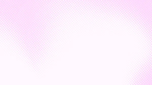 ドットピンクの白のパターングラデーションの質感の背景 要約ポップアートハーフトーンとレトロなスタイル — ストック写真
