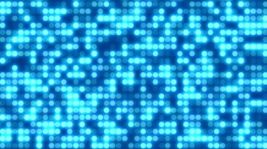 Nokta beyaz desenli ekran ışık eğimli doku arka planına öncülük etti. Soyut teknoloji büyük veri dijital arkaplanı. 3d oluşturma.